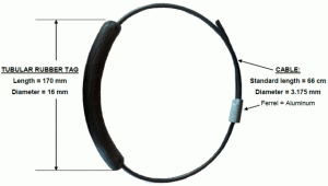 Pipeline RFID Tags - HVP Dia16x170mm 